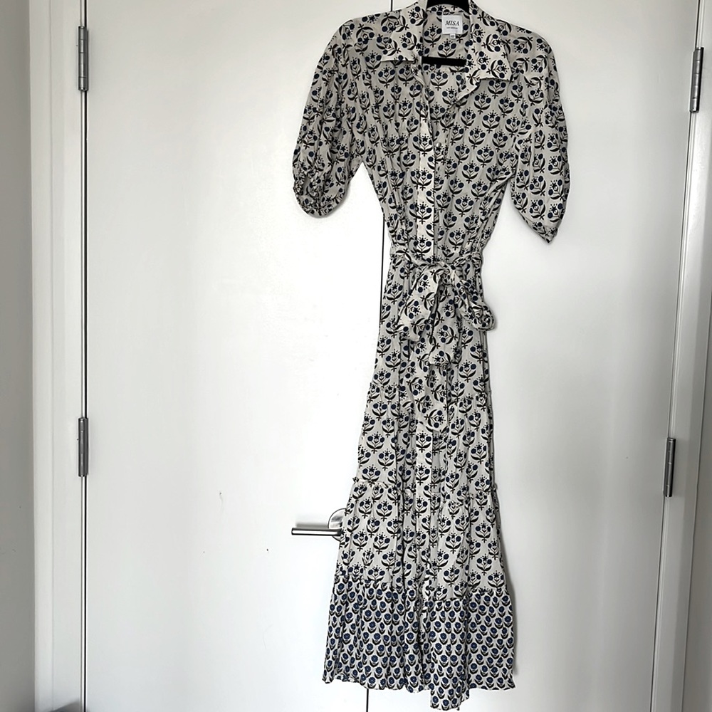 Misa Los Angeles wrap dress